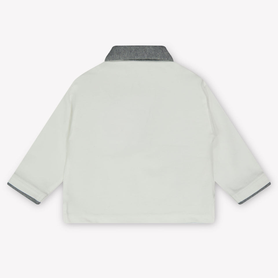 Mayoral Baby Boys Polo  Offwhite