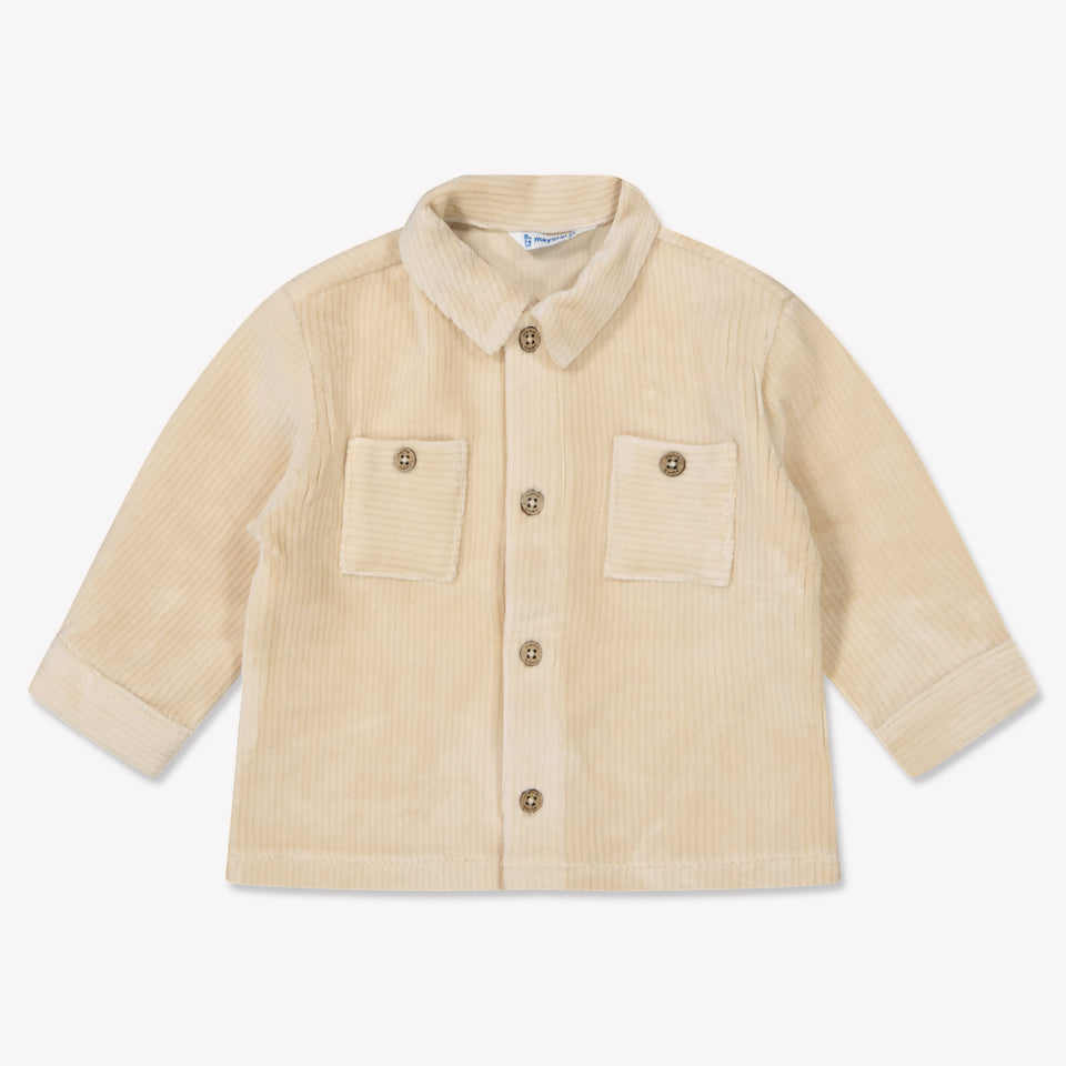Mayoral Baby Boys Blouse  Beige