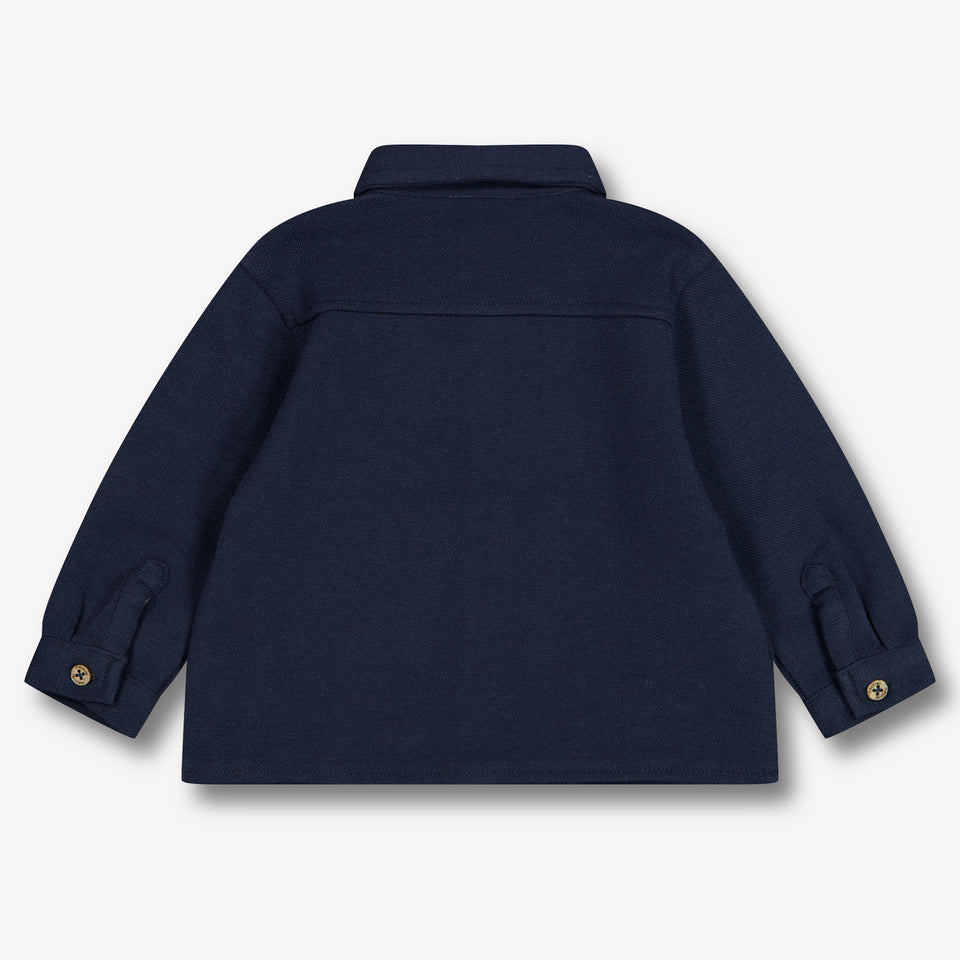 Mayoral Baby Boys Blouse  Navy