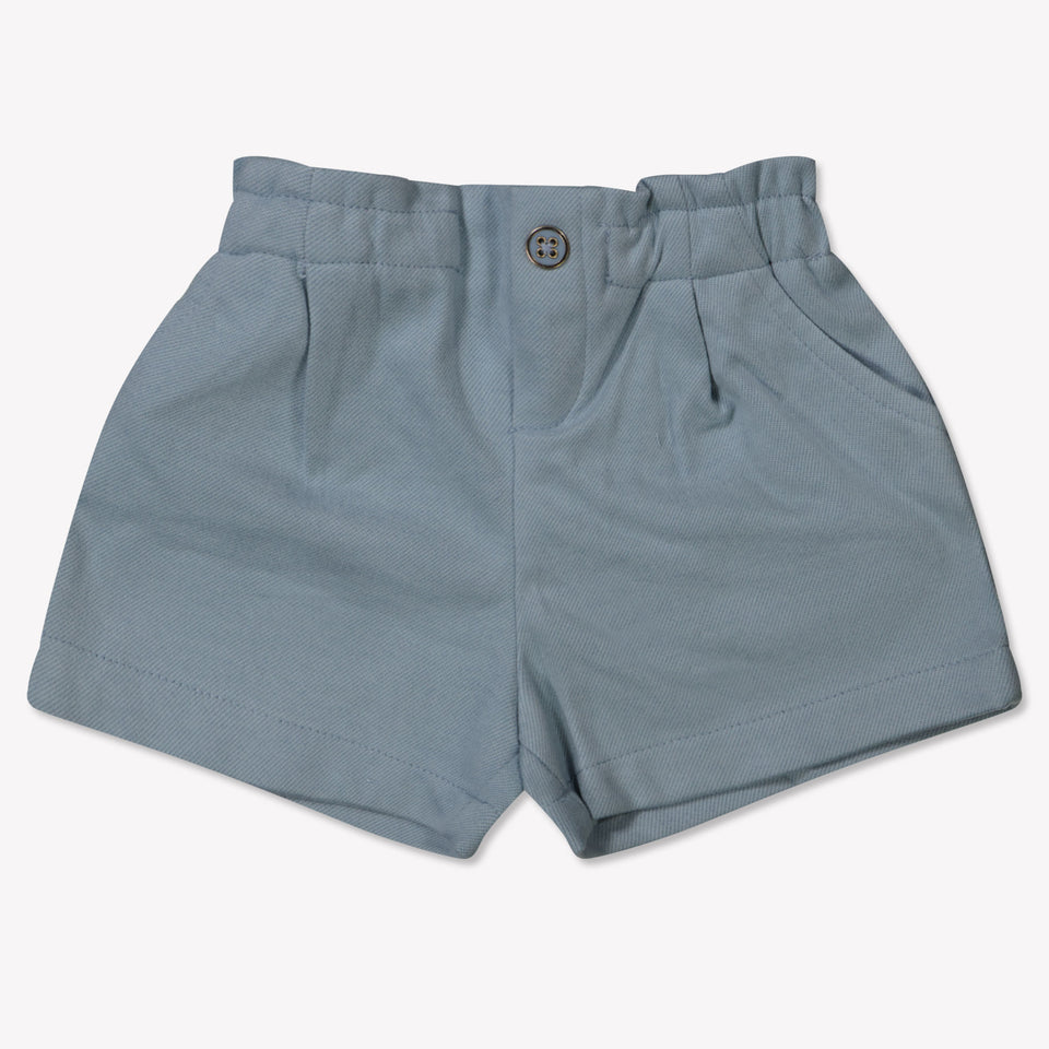 Mayoral Baby Girls Shorts  Light Blue