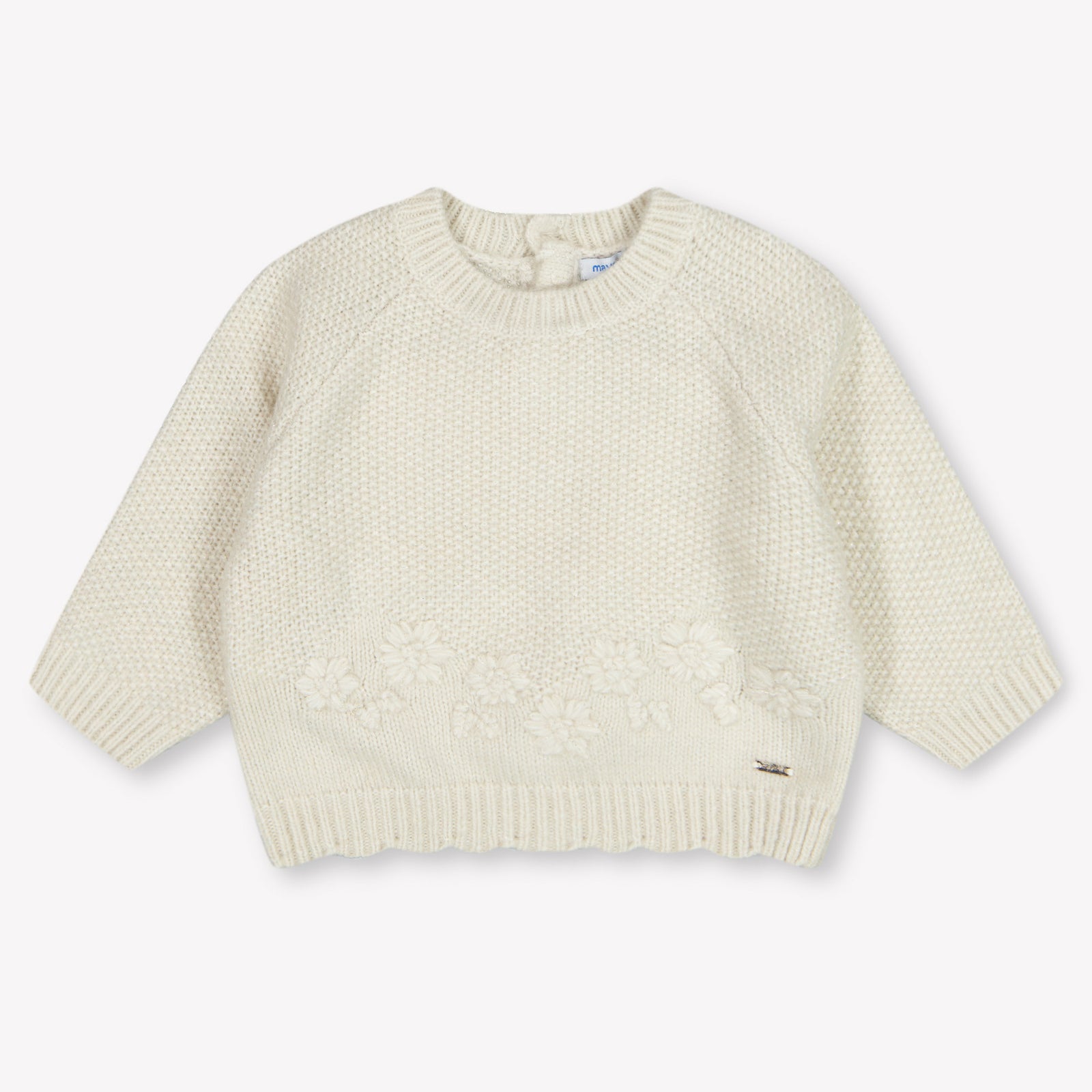 Mayoral Baby Girls Sweater  Light Beige