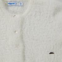 Mayoral Baby Girls Vest  Offwhite