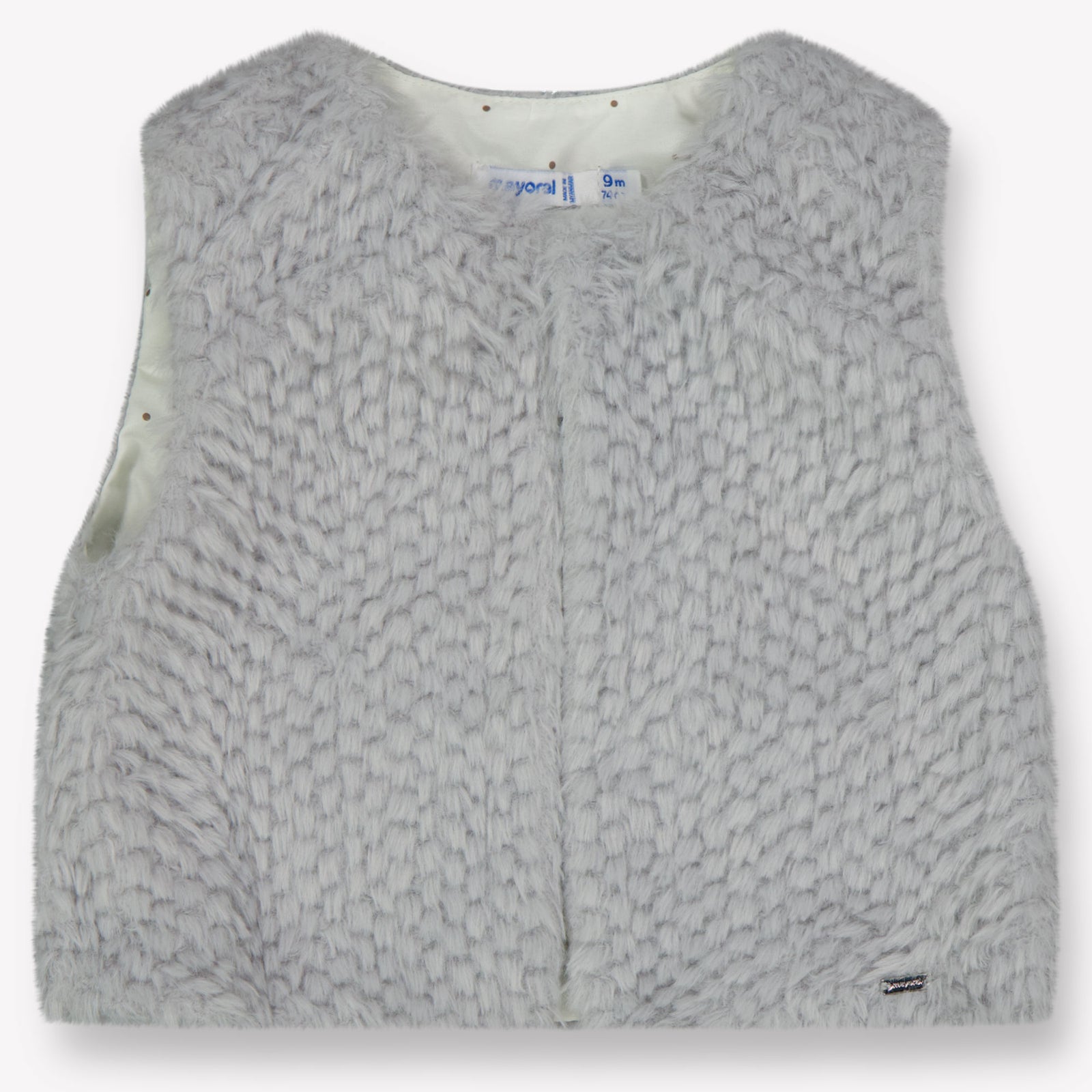 Mayoral Baby Meisjes Bodywarmer In Licht Grijs