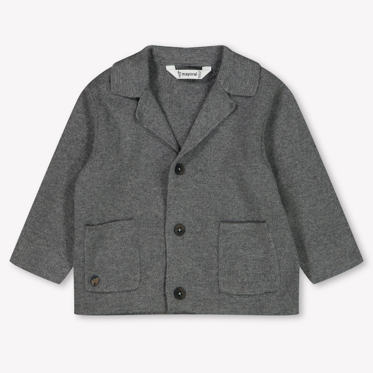 Mayoral Baby Boys Cardigan Dark Gray