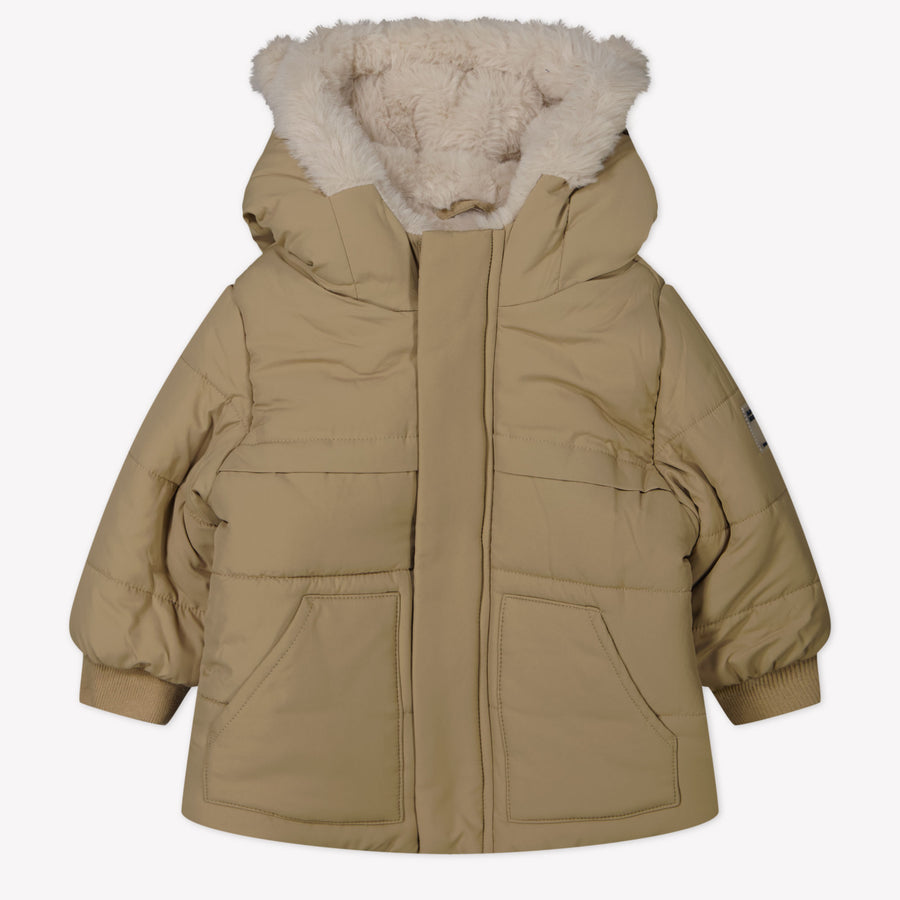 Mayoral Baby Jongens Winterjas In Beige