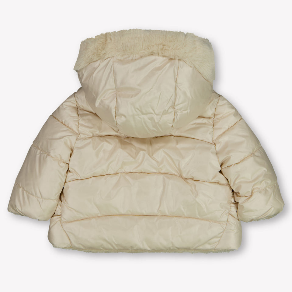Mayoral Baby Girls Winter coat In Light Beige