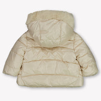 Mayoral Baby Girls Winter coat In Light Beige