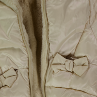 Mayoral Baby Girls Winter coat In Light Beige