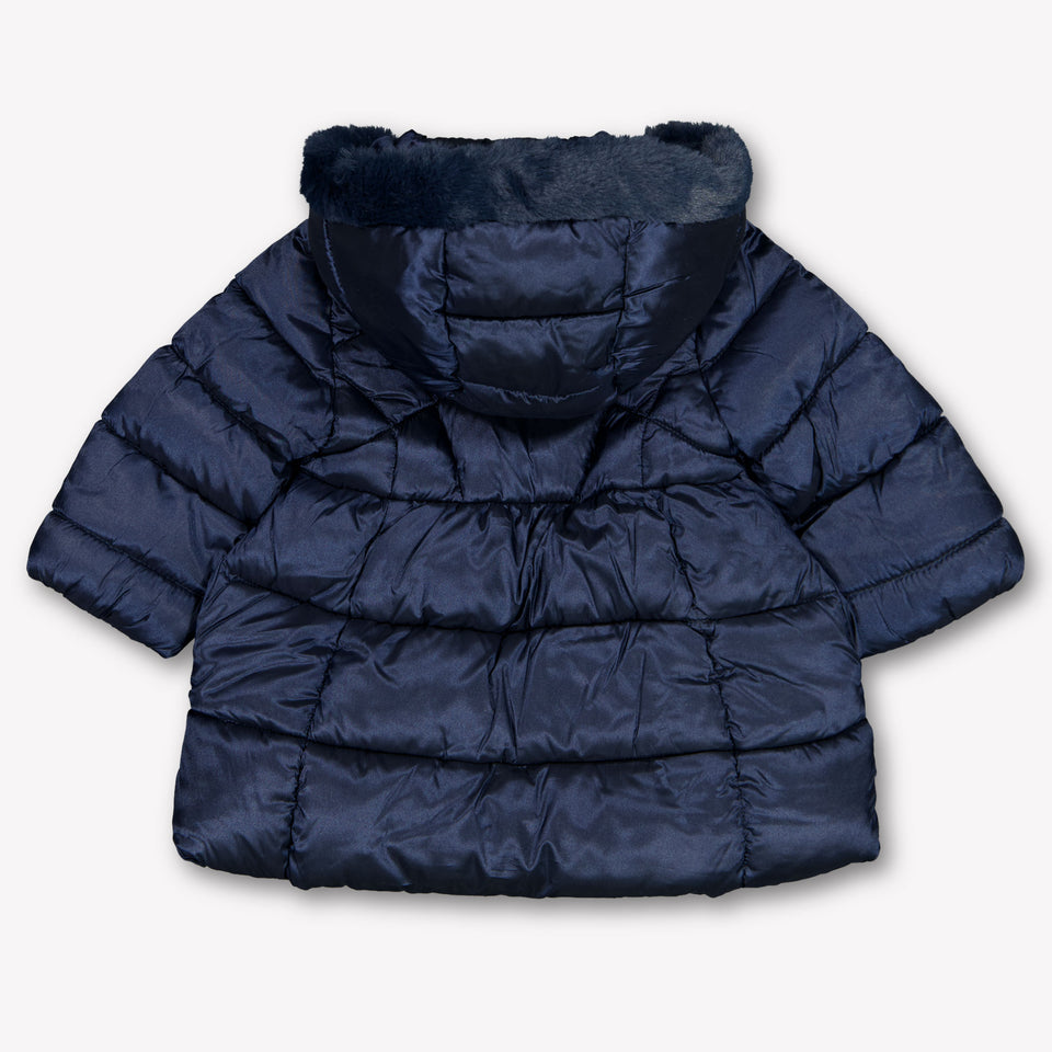 Mayoral Baby Meisjes Winterjassen In Navy