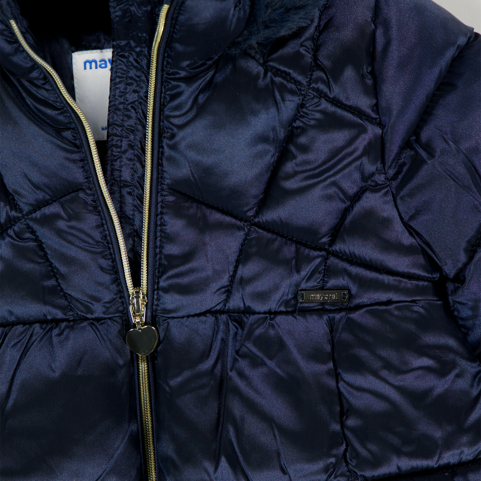 Mayoral Baby Meisjes Winterjassen In Navy