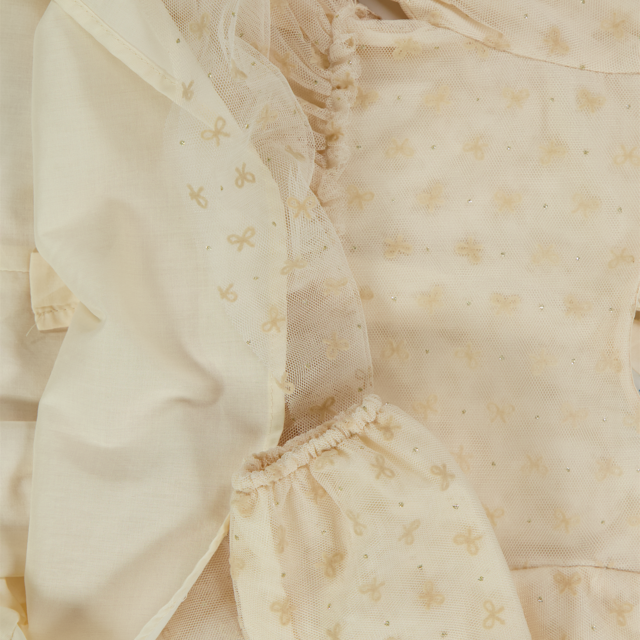 Mayoral Baby Meisjes Jurk In Off White