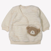 Mayoral Baby Girls Dress  Light Beige