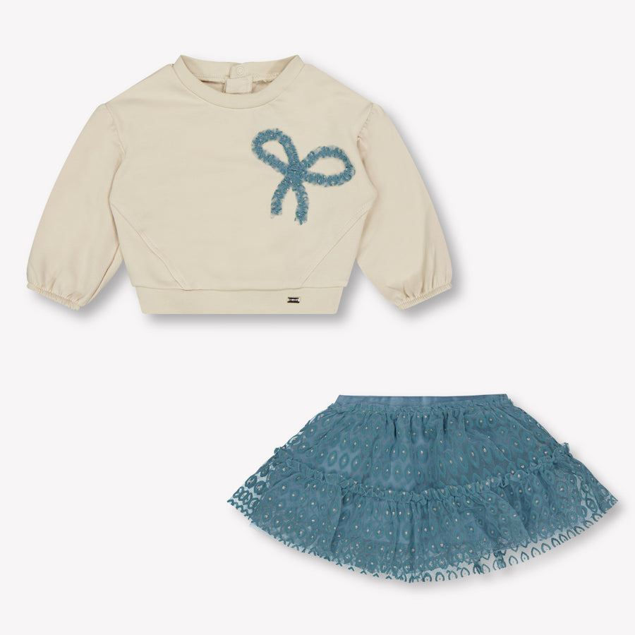 Mayoral Baby Meisjes Setje In Blauw