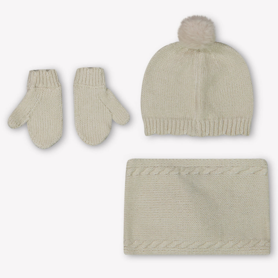 Mayoral Baby Meisjes Muts In Licht Beige