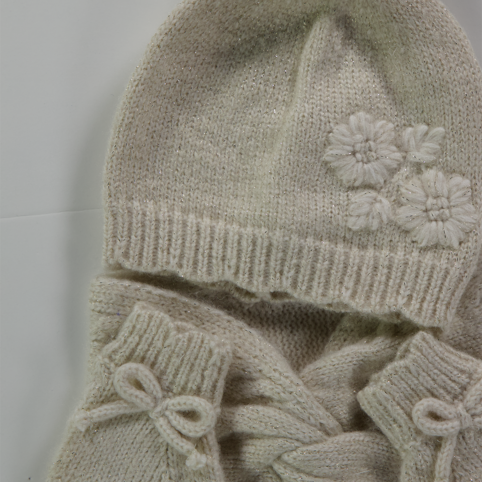 Mayoral Baby Meisjes Muts In Licht Beige