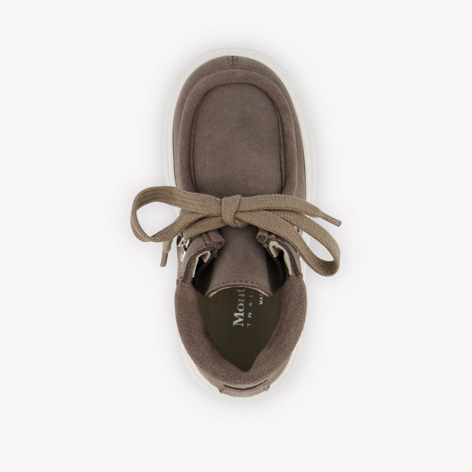 Andrea Montelpare Boys Shoes  Taupe
