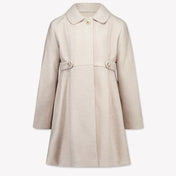 Mayoral Kids Girls Jackets In Light Beige