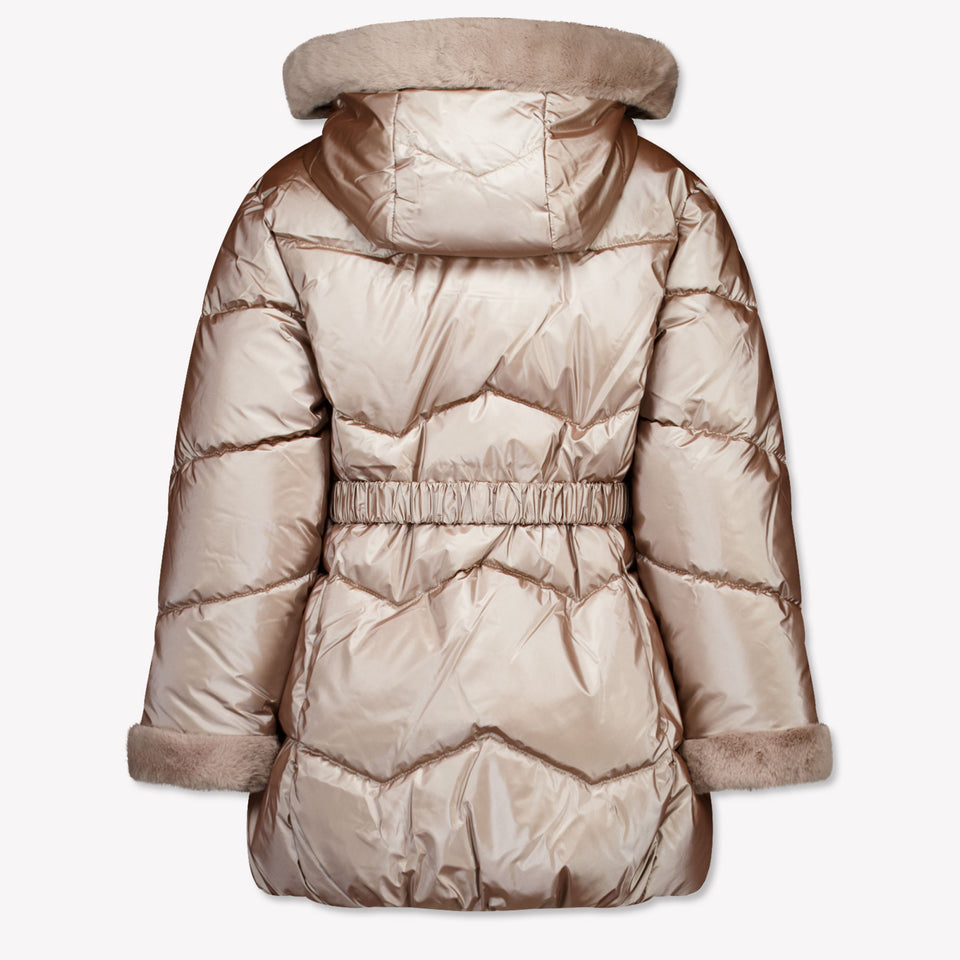Mayoral Kids Girls Jackets In Beige
