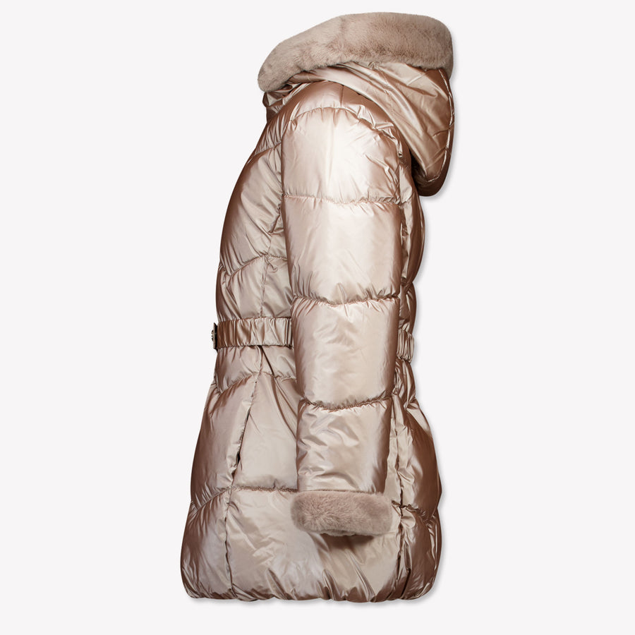 Mayoral Kids Girls Jackets In Beige