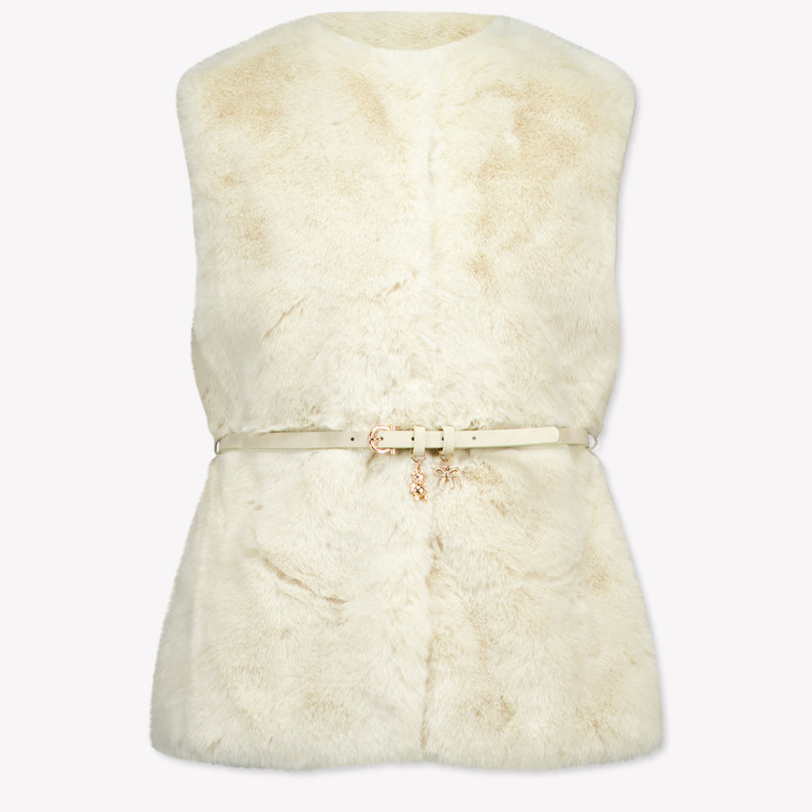 Mayoral Kids Girls Jackets In Light Beige