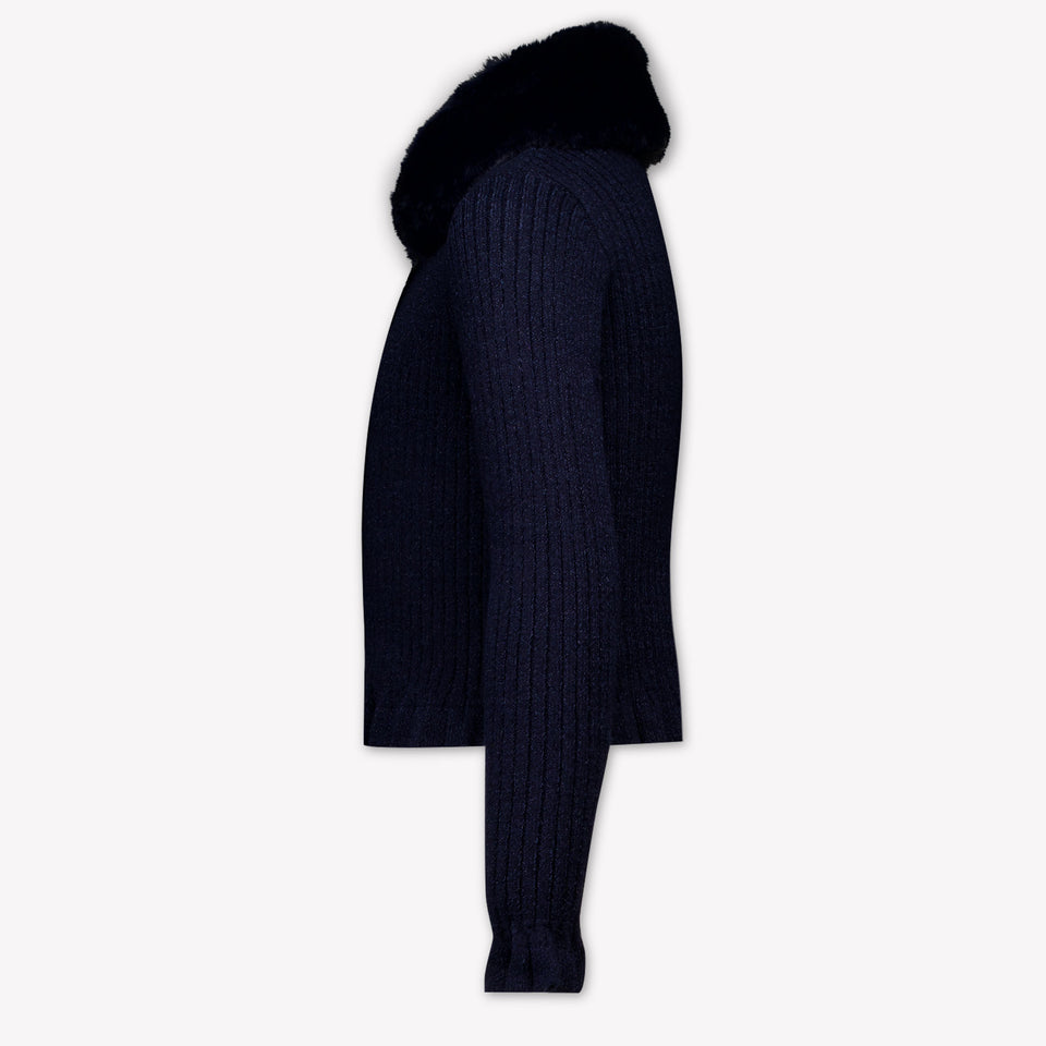 Mayoral Kids Girls Vest Navy