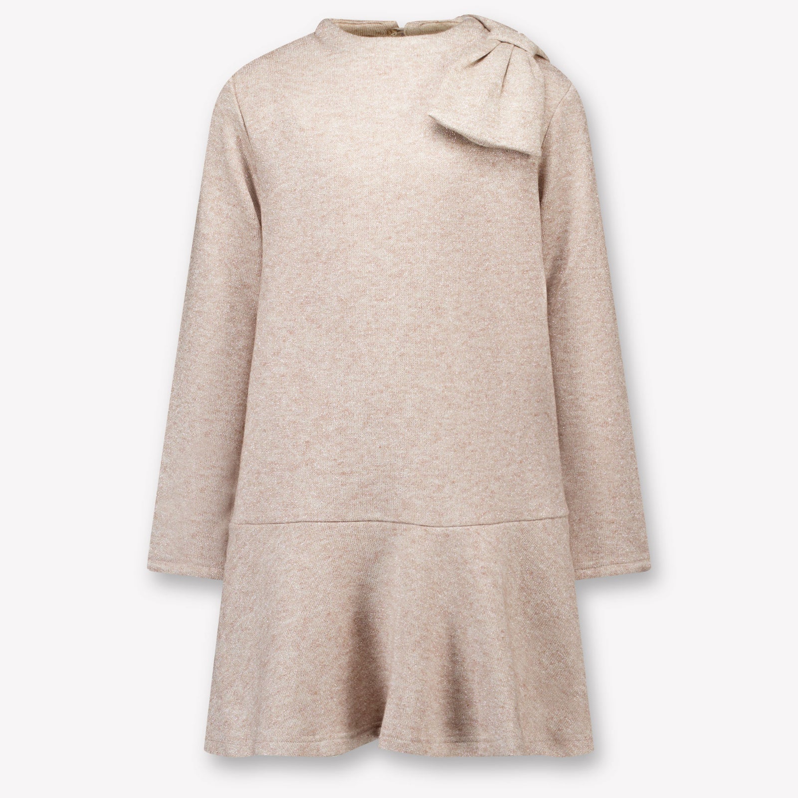 Mayoral Kids Girls Dress Beige