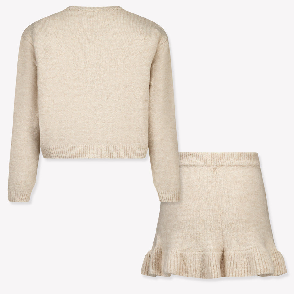 Mayoral Kids Girls Set in Beige