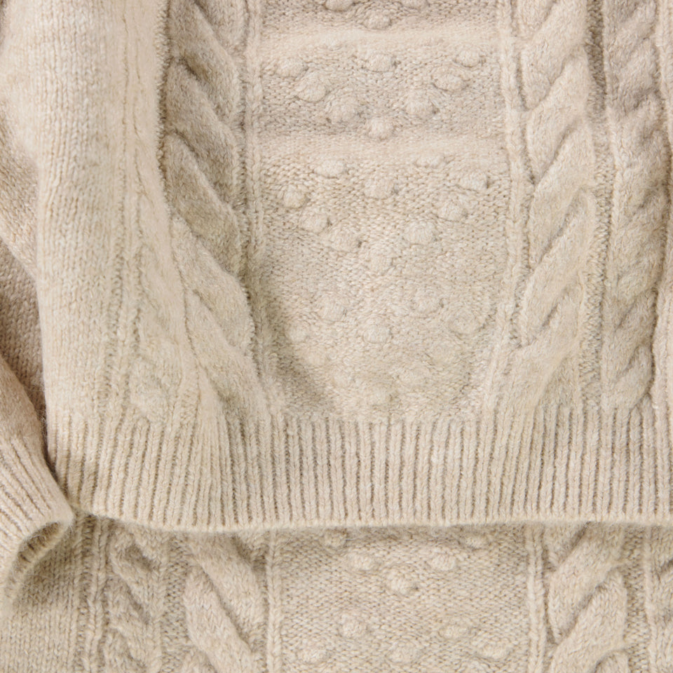 Mayoral Kids Girls Set in Beige