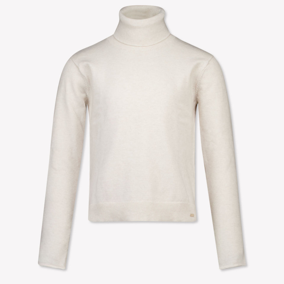 Mayoral Kids Girls Sweater in Beige
