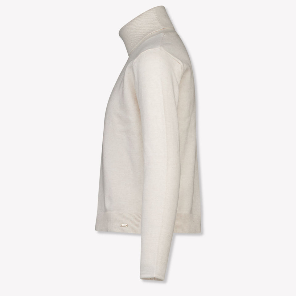 Mayoral Kids Girls Sweater in Beige