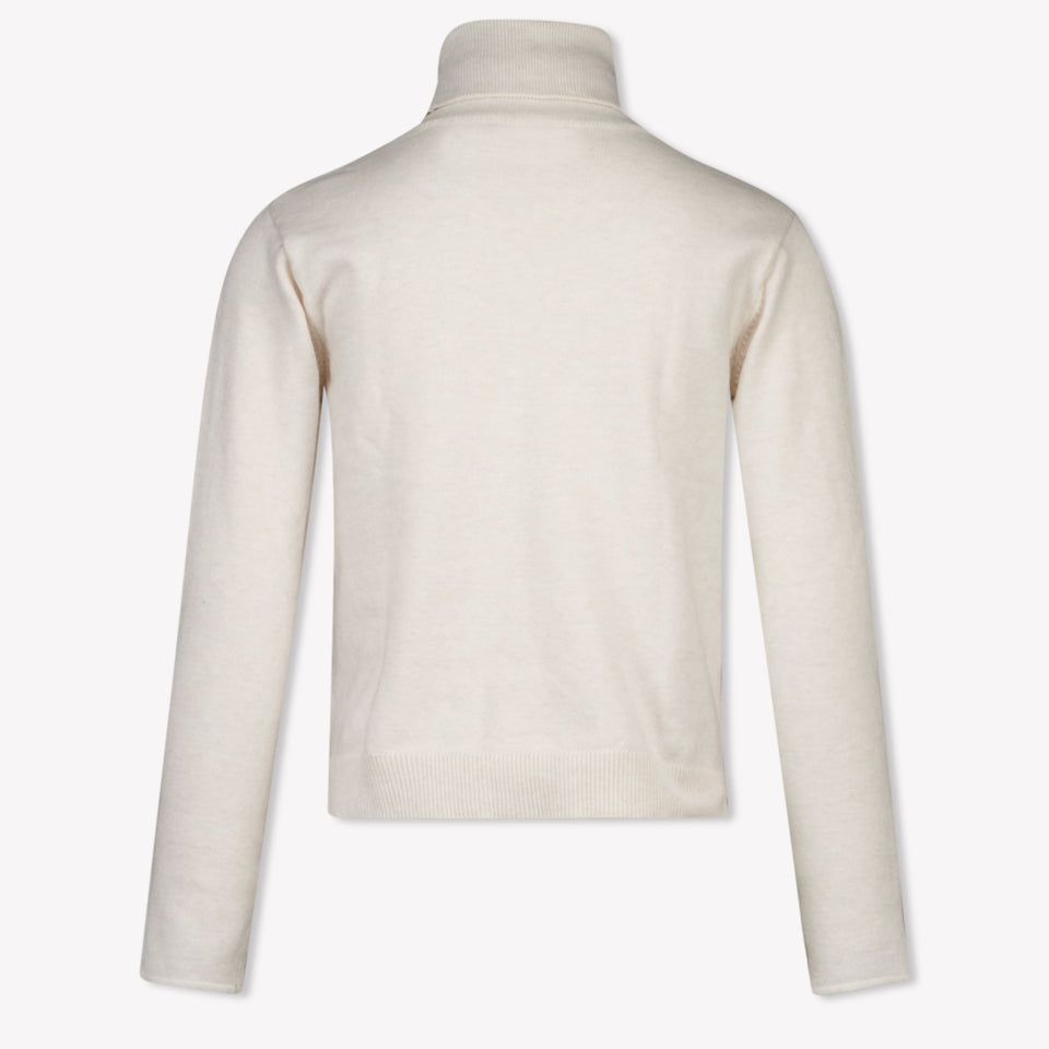 Mayoral Kids Girls Sweater in Beige