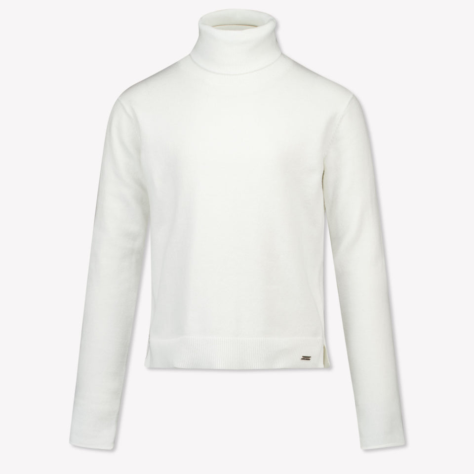 Mayoral Kids Girls Sweater in OffWhite