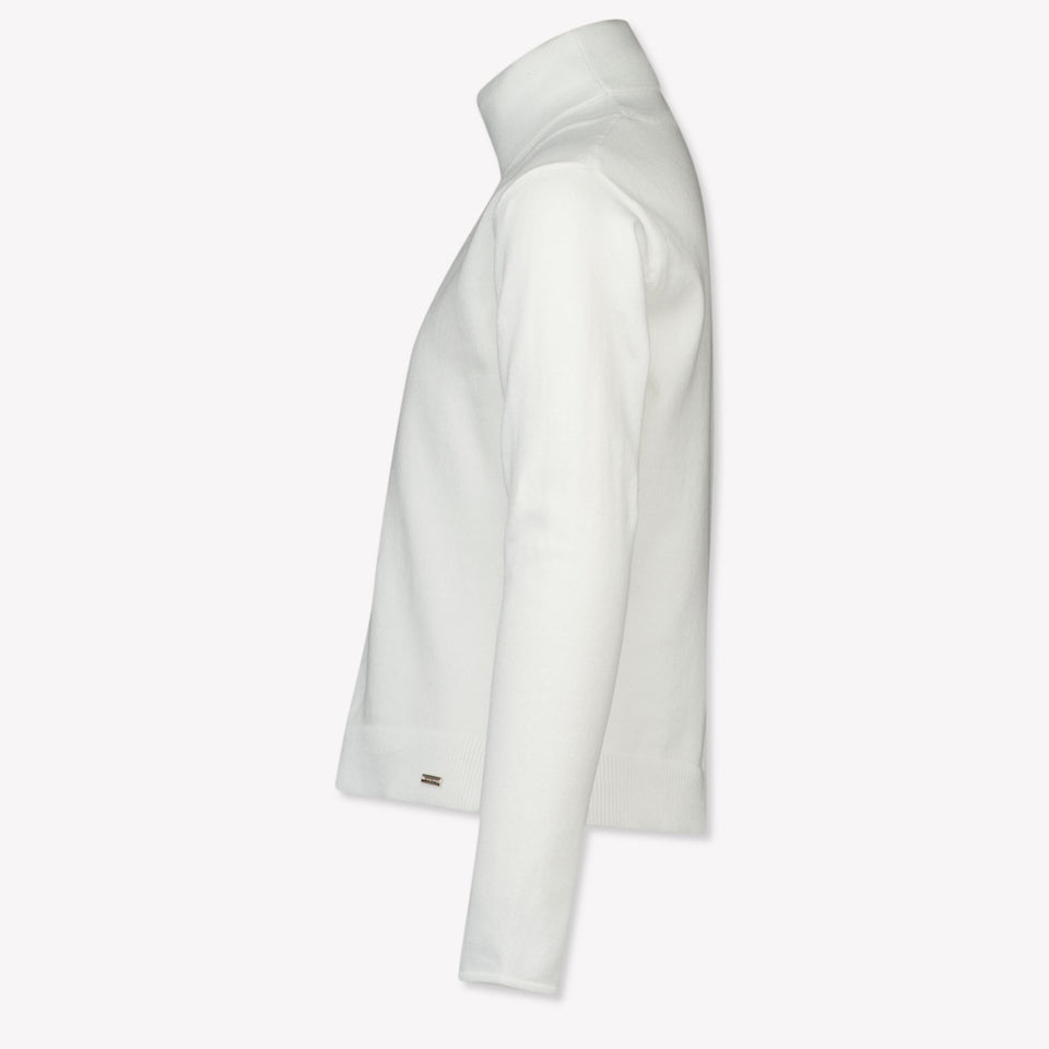 Mayoral Kids Girls Sweater in OffWhite