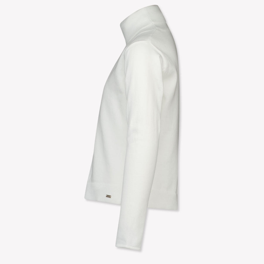 Mayoral Kids Girls Sweater in OffWhite