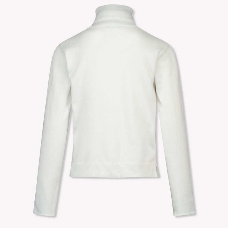 Mayoral Kids Girls Sweater in OffWhite