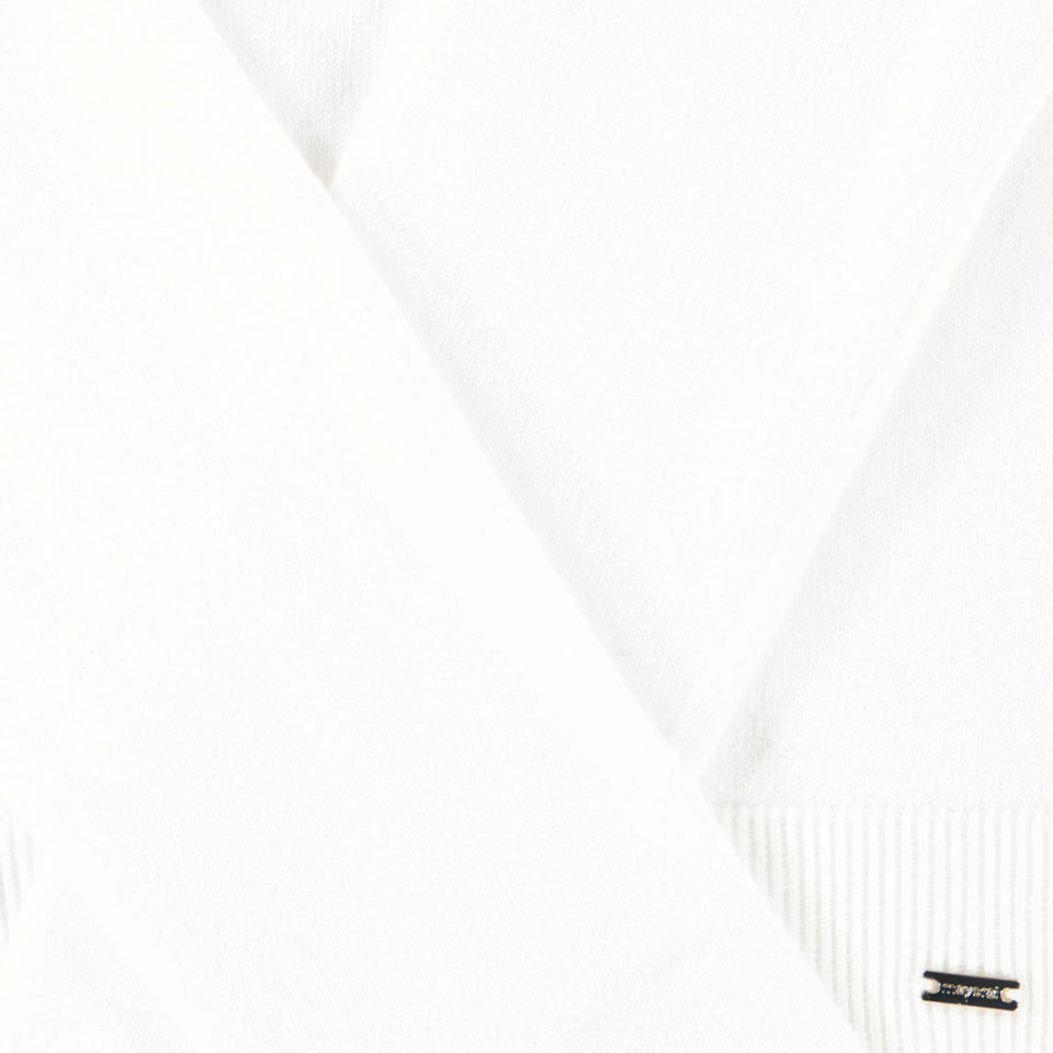 Mayoral Kids Girls Sweater in OffWhite