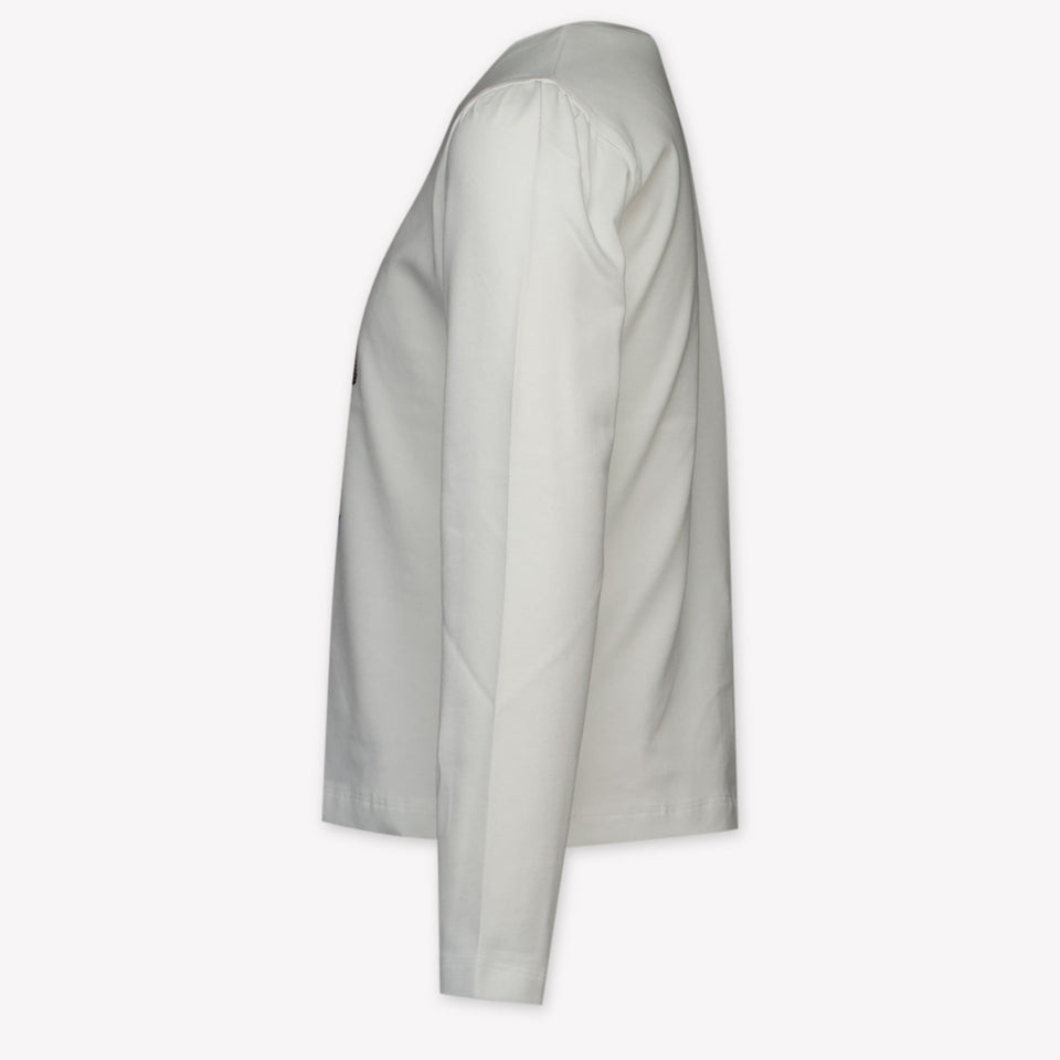 Mayoral Kids Girls T-shirt in OffWhite