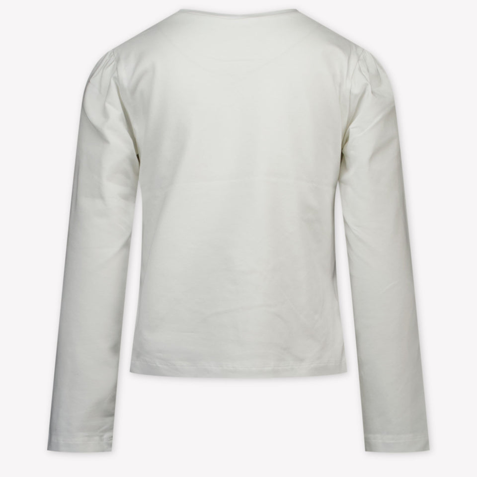 Mayoral Kids Girls T-shirt in OffWhite