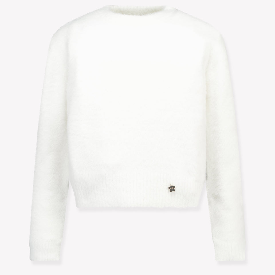 Mayoral Kids Girls Sweater in OffWhite