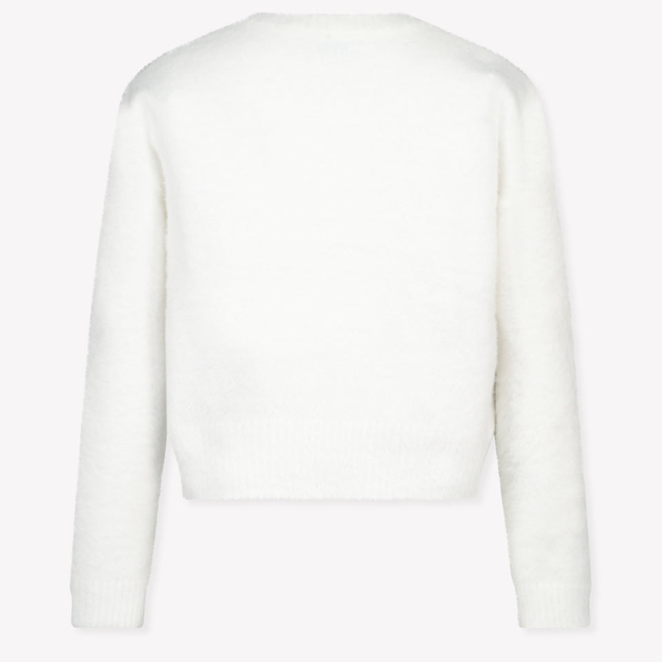 Mayoral Kids Girls Sweater in OffWhite