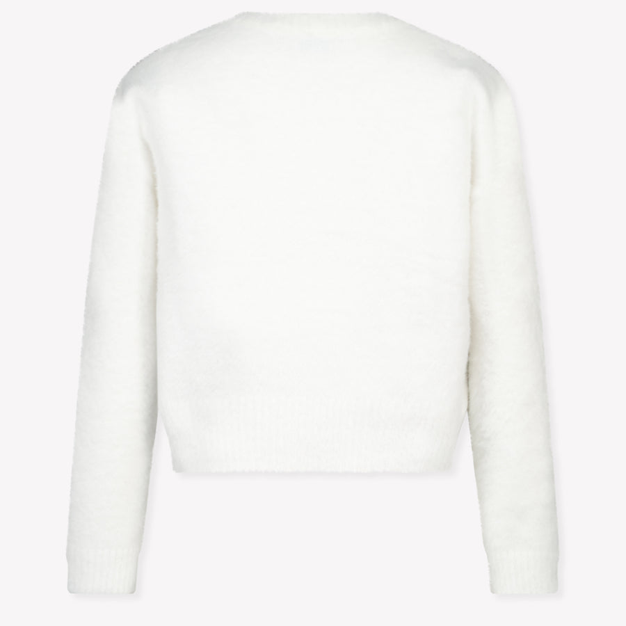Mayoral Kinder Meisjes Trui In Off White