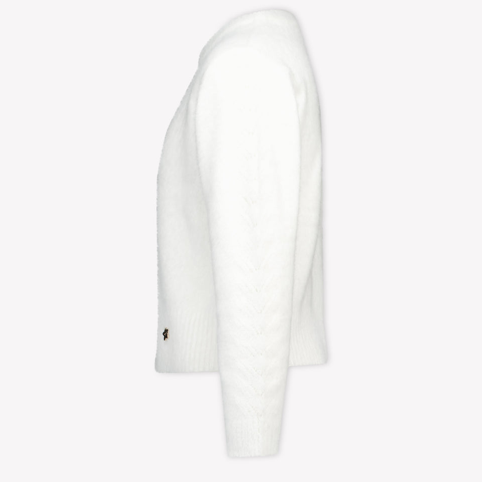 Mayoral Kids Girls Sweater in OffWhite