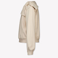 Mayoral Kids Girls Sweater in Light Beige