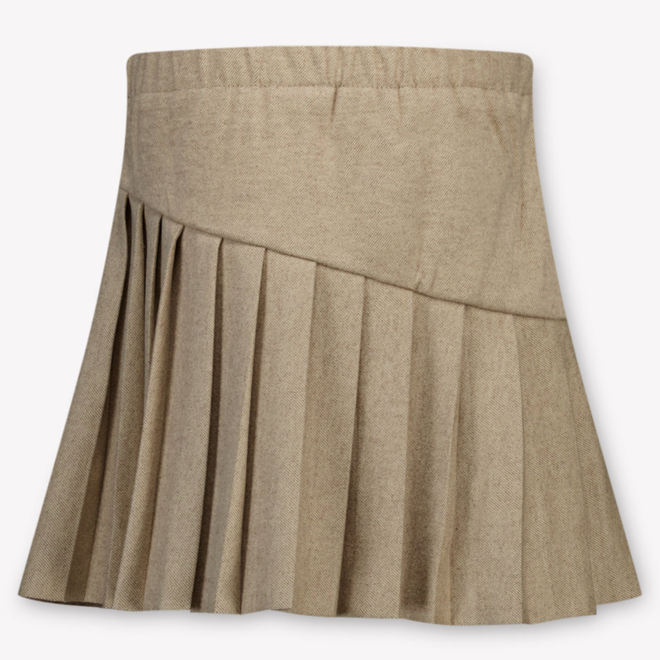 Mayoral Kids Girls Skirt Beige