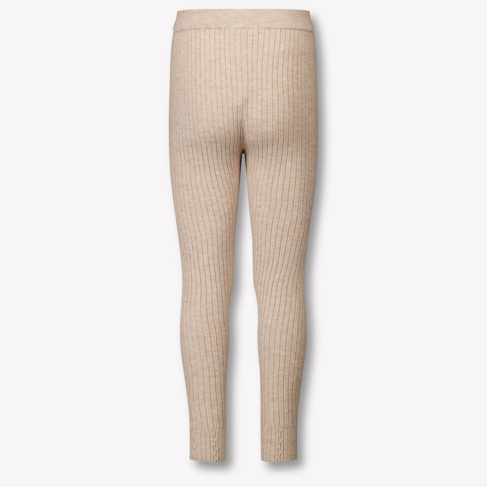Mayoral Kids Girls Leggings in Beige