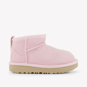 UGG Ultra mini Girls Boots In Light Pink