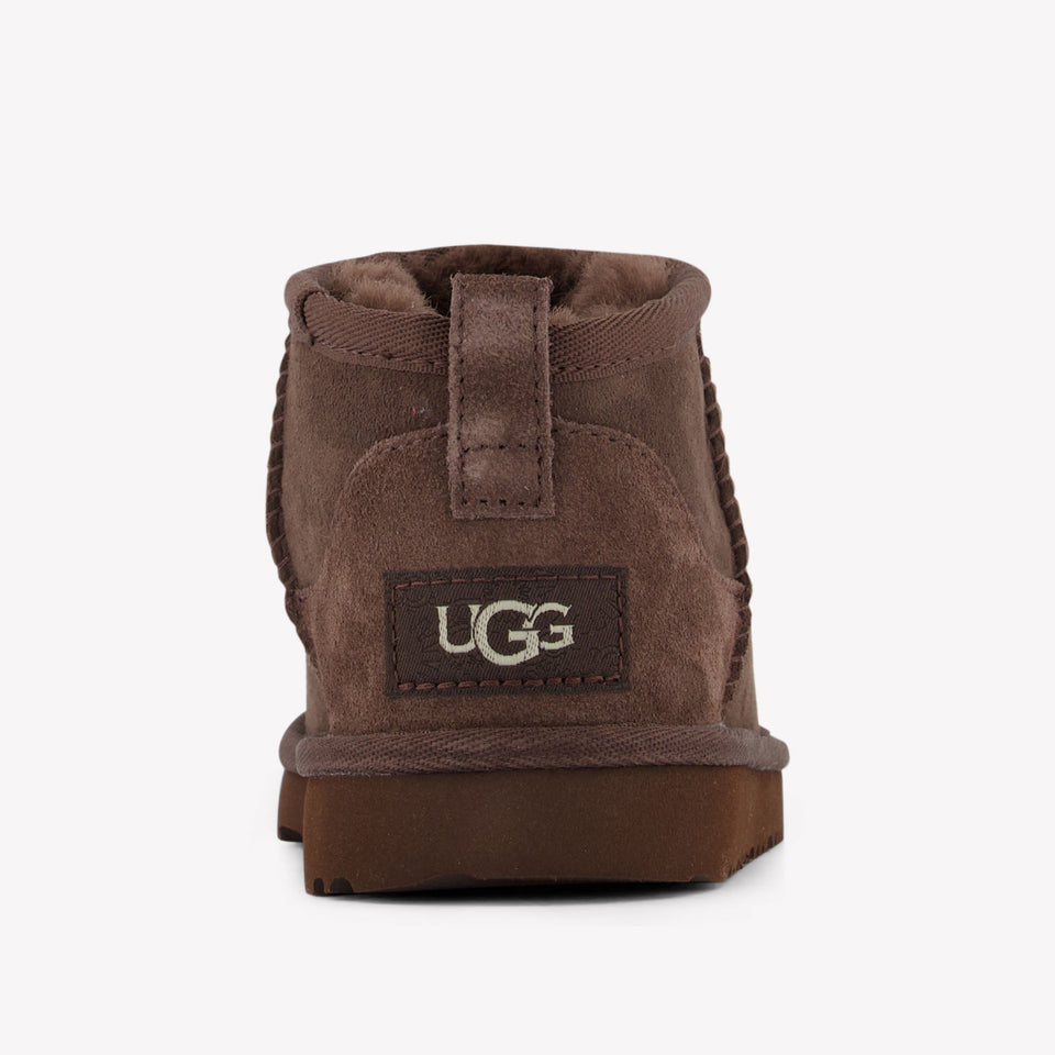 UGG Ultra Mini Unisex Laarzen In Donker Bruin