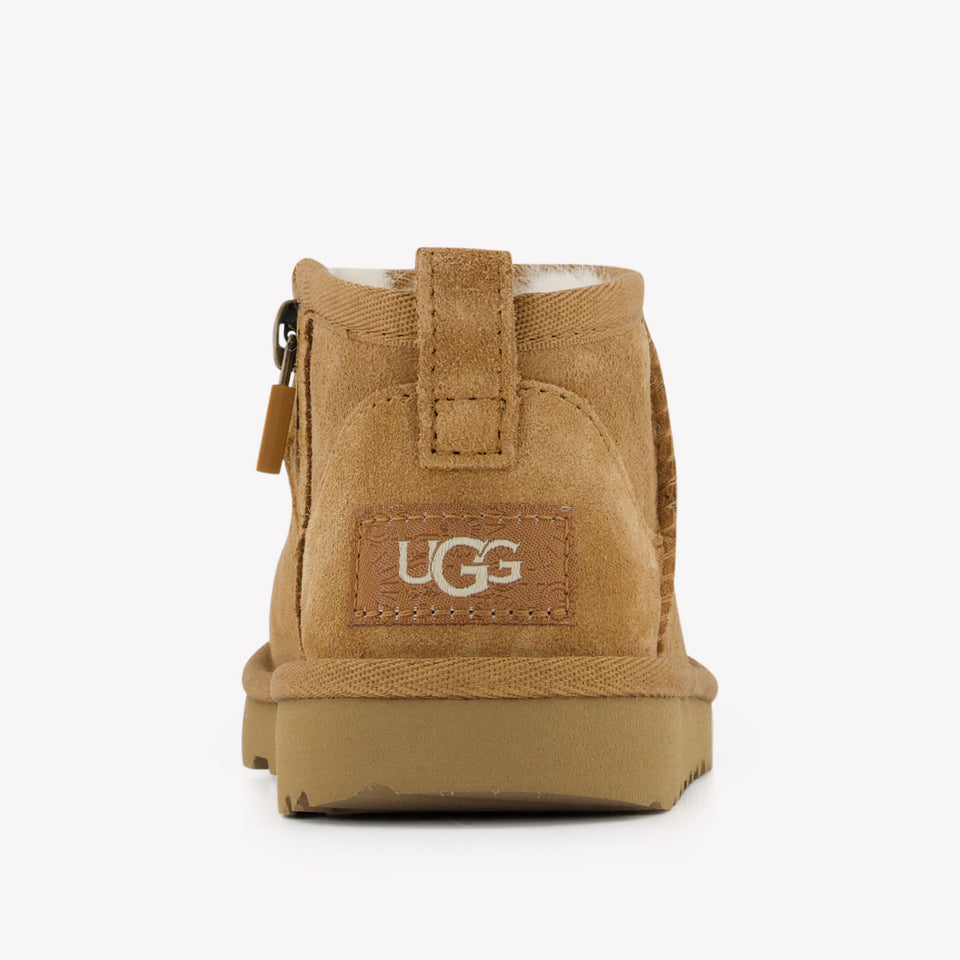 UGG Ultra mini Unisex Boots In Camel