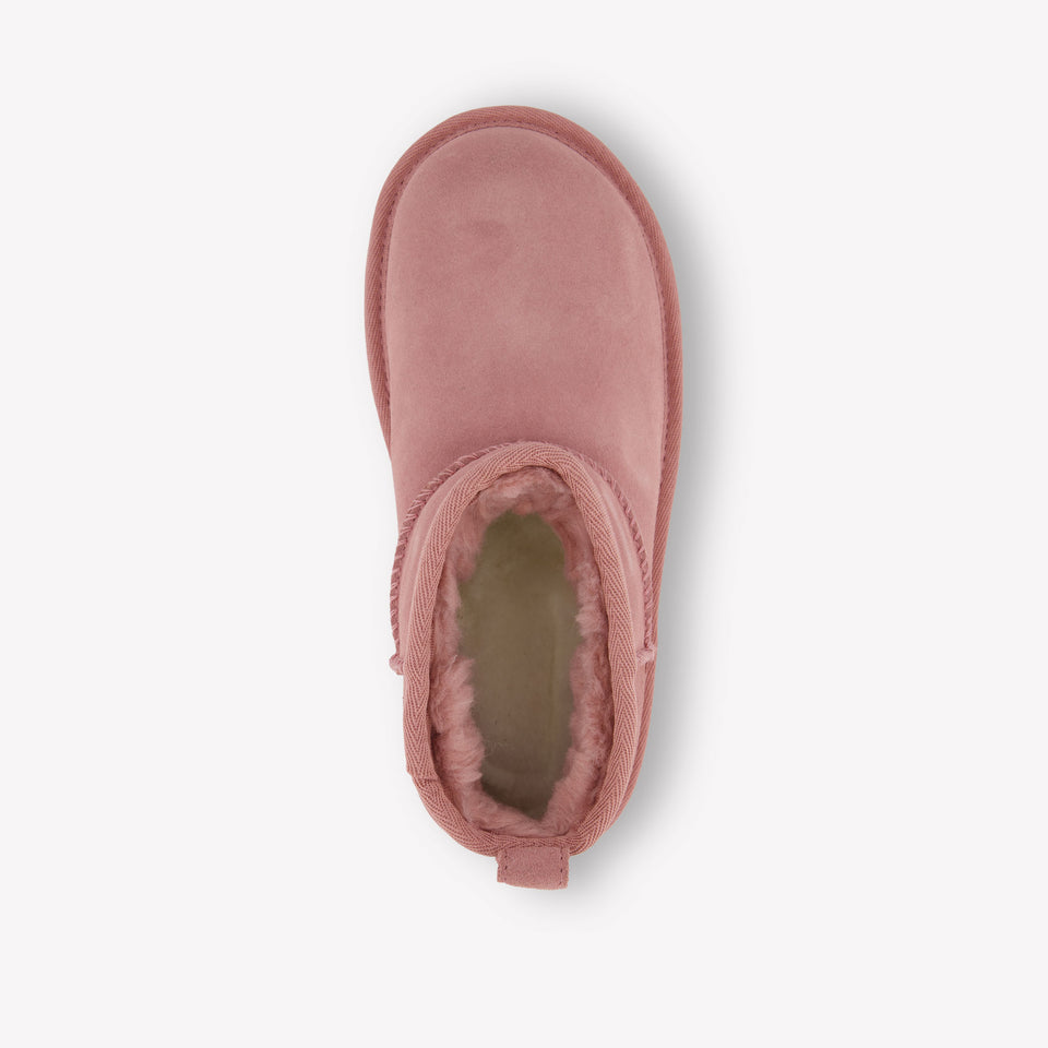 UGG Ultra Mini Platform Meisjes Laarzen In Roze