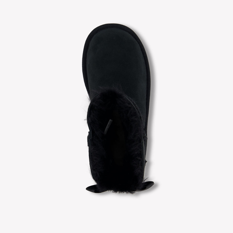 UGG Bailey Bow Girls Boots In Black